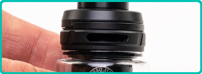 Airflow du Kit ARMOUR Octa Vaporesso